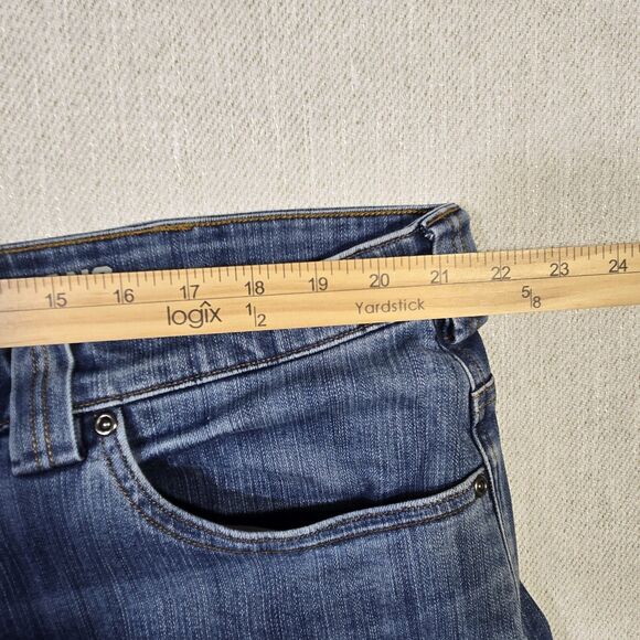 Duluth Flex Ballroom Jeans Relaxed Fit Men 42 x 31  Blue Mid-Rise 6 Pockets - Picture 10 of 12